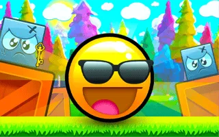 Ball Platformer Red and Blue