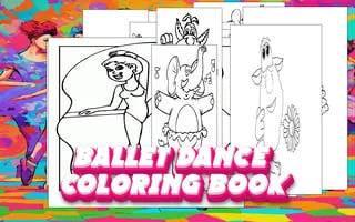 Ballet Dance Coloring Book