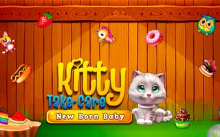 Kitty Take Care New Born Baby